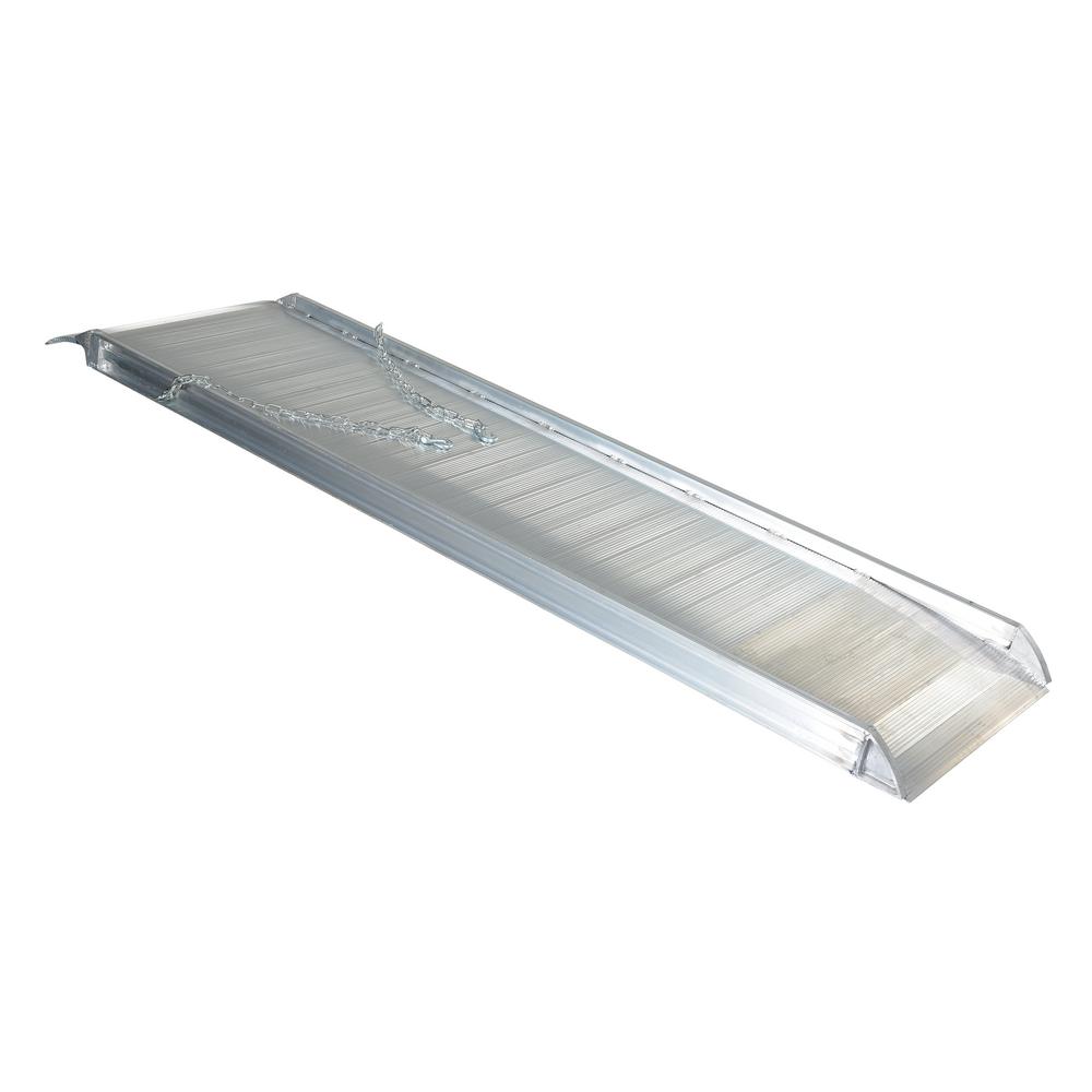 Vestil 84 in. x 28 in. Aluminum Walk Ramp Overlap StyleAWR287A The