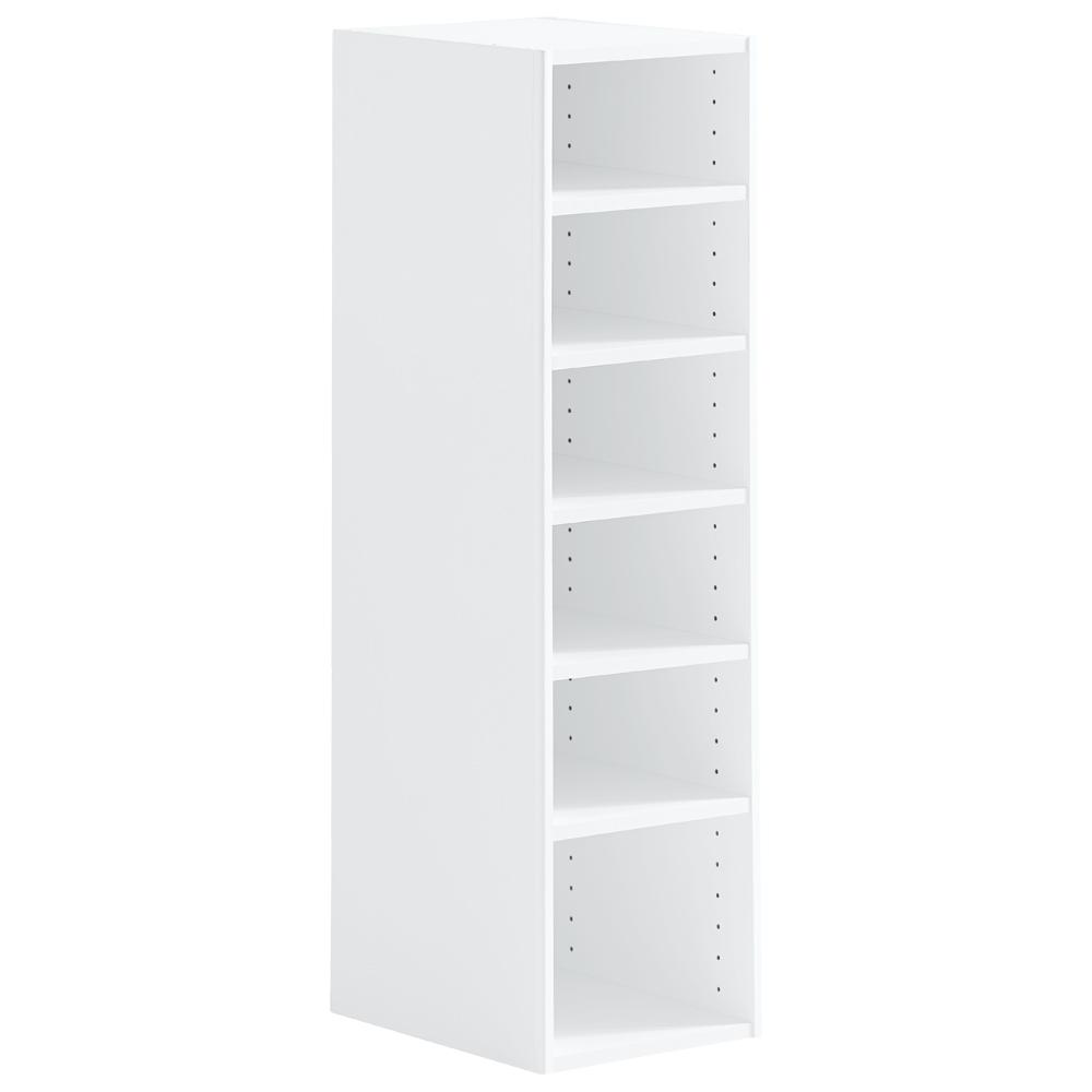 Hampton Bay 11.75 in. W x 41.5 in. H 7Shelf Stackable Organizer in