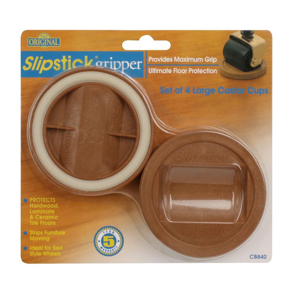 Set of 4 Caramel Slipstick CB840 Bed Roller / Furniture ...