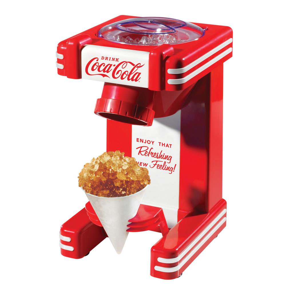Nostalgia Coca-Cola Snow Cone Maker, Red