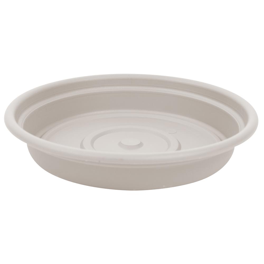 Taupe 8 SDC8-35 Bloem Dura Cotta Plant Saucer Tray