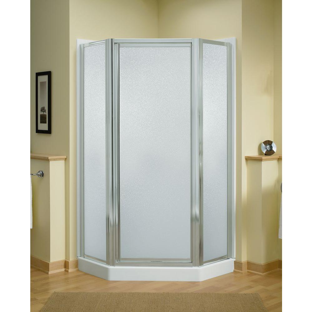 Sterling Intrigue 27 9 16 In X 72 In Framed Neo Angle Shower Door In