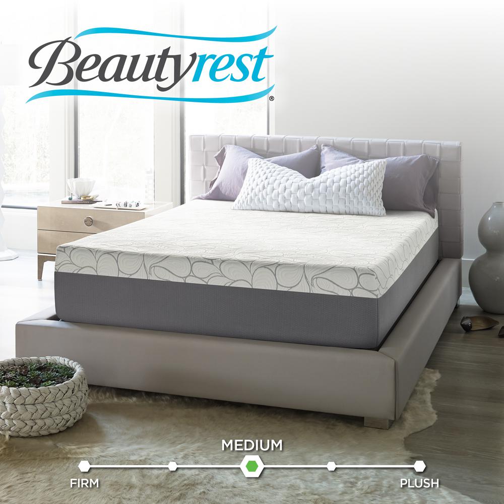 Beautyrest 14 In King Memory Foam Mattress With Surfacecool Gel