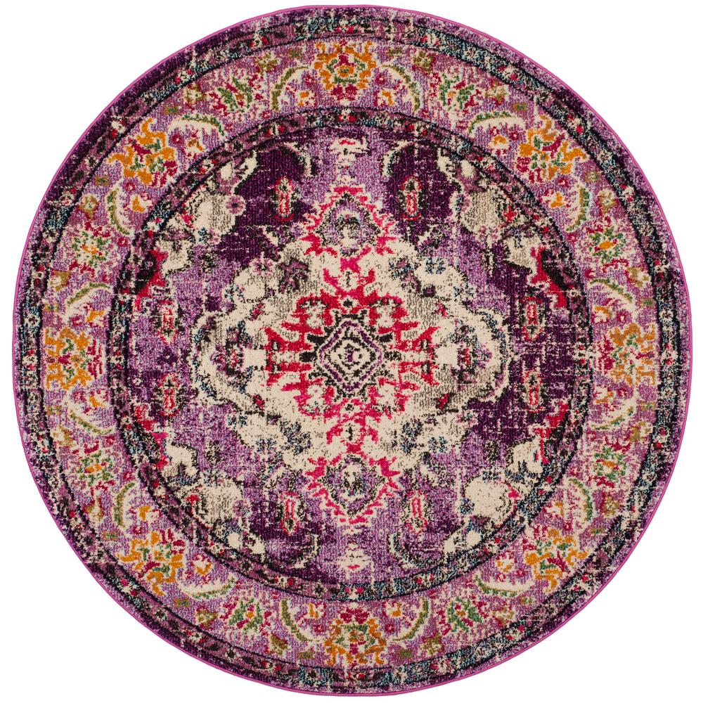 Round Purple Area Rugs Rugs The Home Depot