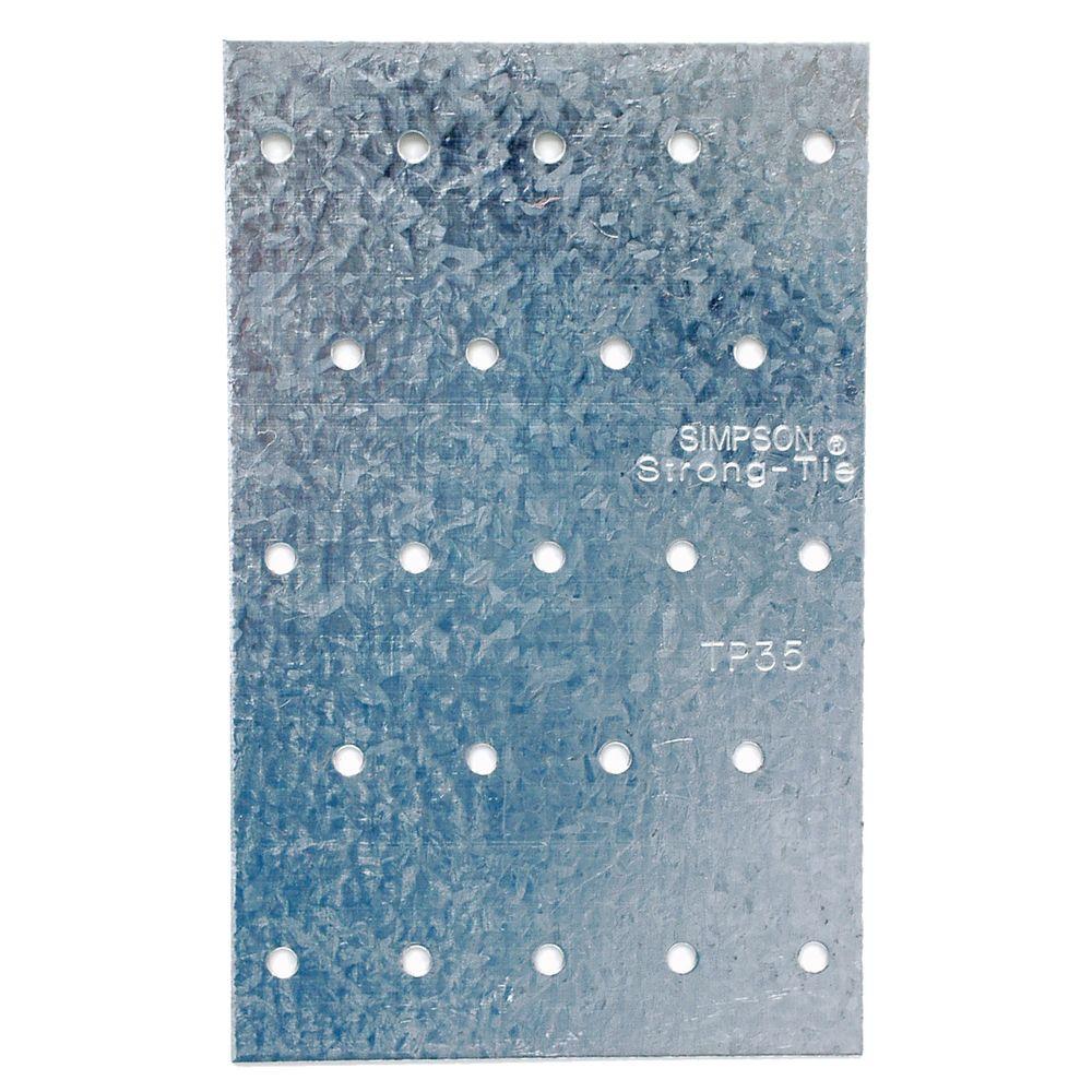 TP 3-1/8 in. x 5 in. 20-Gauge Galvanized Tie Plate