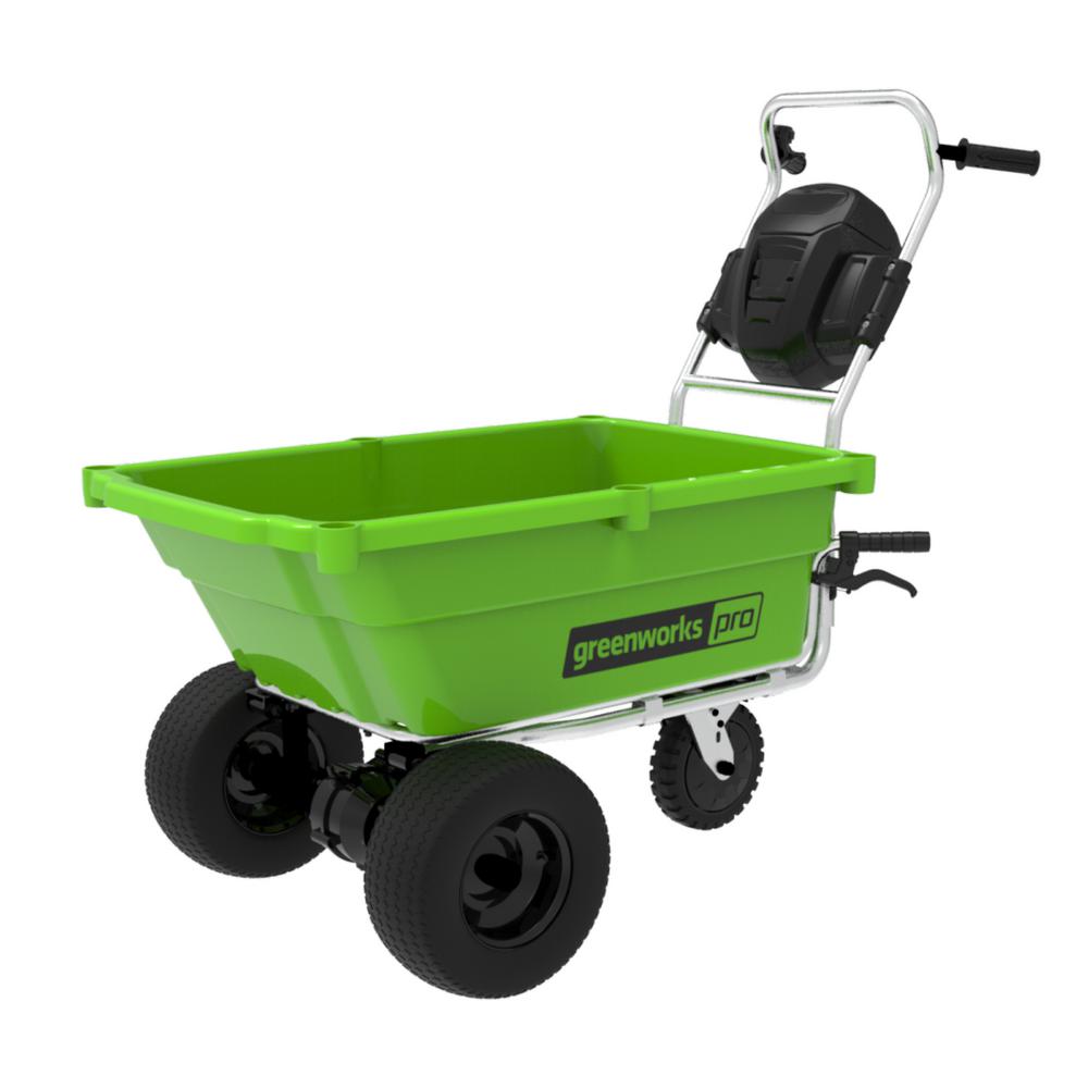 Greenworks PRO 60-Volt Battery Garden Cart (Tool Only)-GC60L00 - The ...