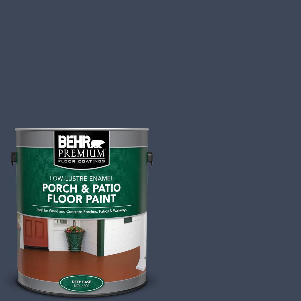 Behr Premium 1 Gal M500 7 Very Navy Low Lustre Enamel Interior