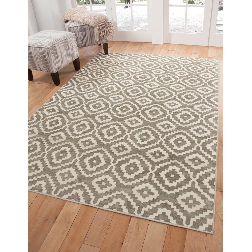 Unbranded Sonoma Verona Silver Grey 5 Ft X 8 Area Rug 7138 5x8 Unbranded Sonoma Verona Silver Grey 5 Ft X 8 Area Rug