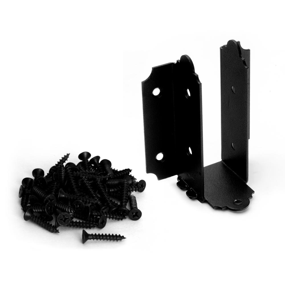 6 8 In Laredo Sunset Joist Hanger Flush Owt Ornamental Wood Ties