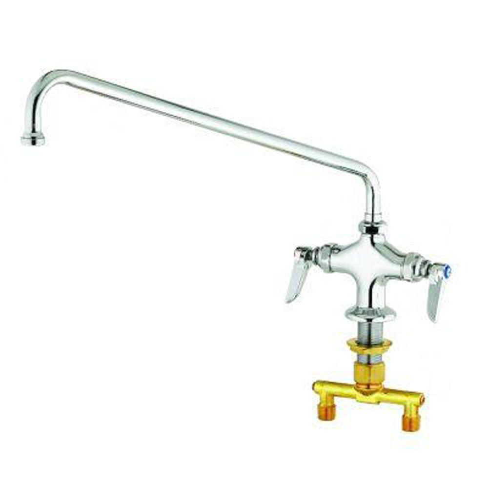 TS Brass B-1121 Workboard Commercial Faucet Chrome