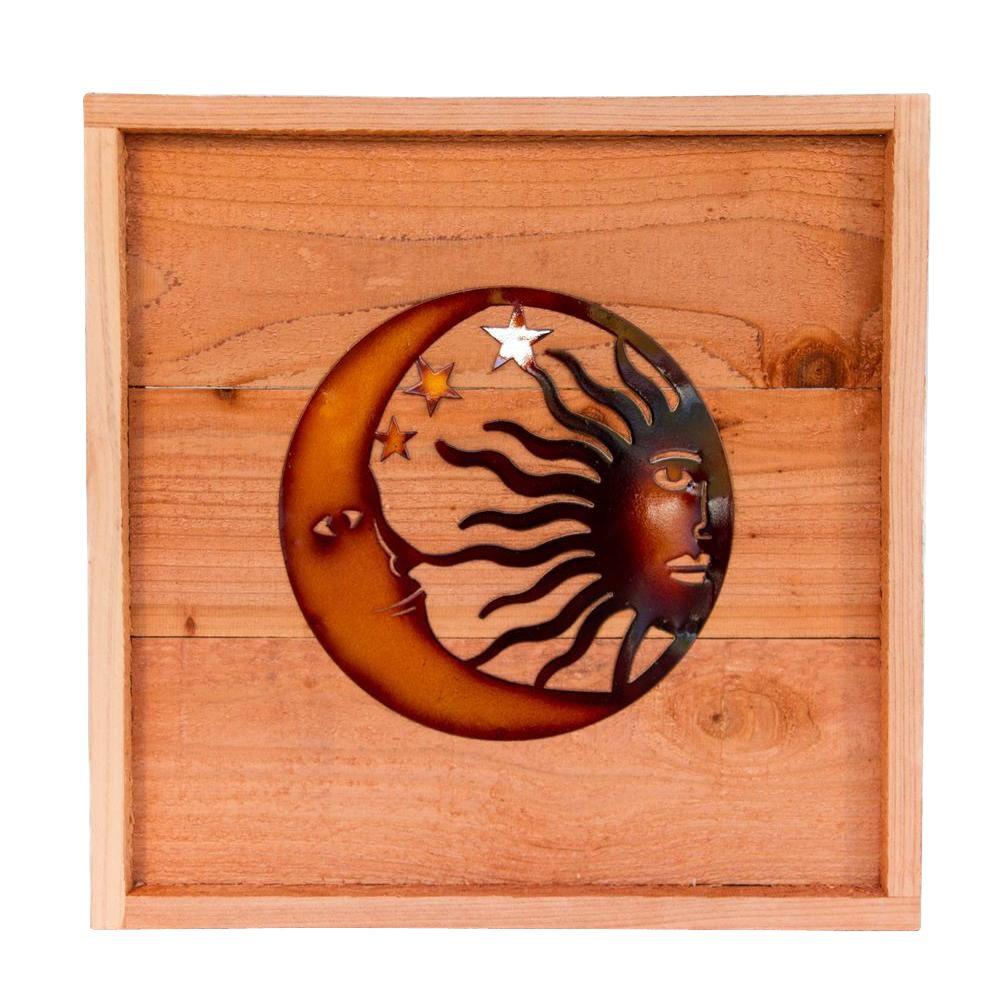 Hollis Wood S 18 In X Wall Art With Celestial Hollis Wood S 18 In X Wall Art With Celestial Design
