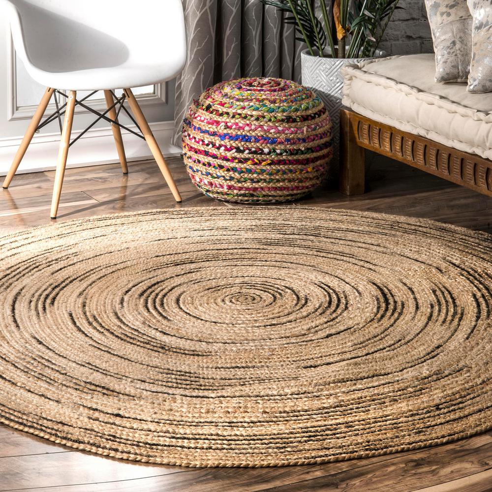 6 foot round rug pad