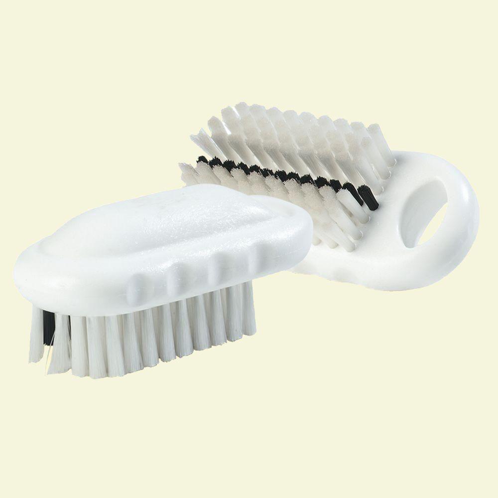 Hand And Nail Brush Scrub Brushes Cleaning The Home Depot 5 In Hand And Nail Brush
