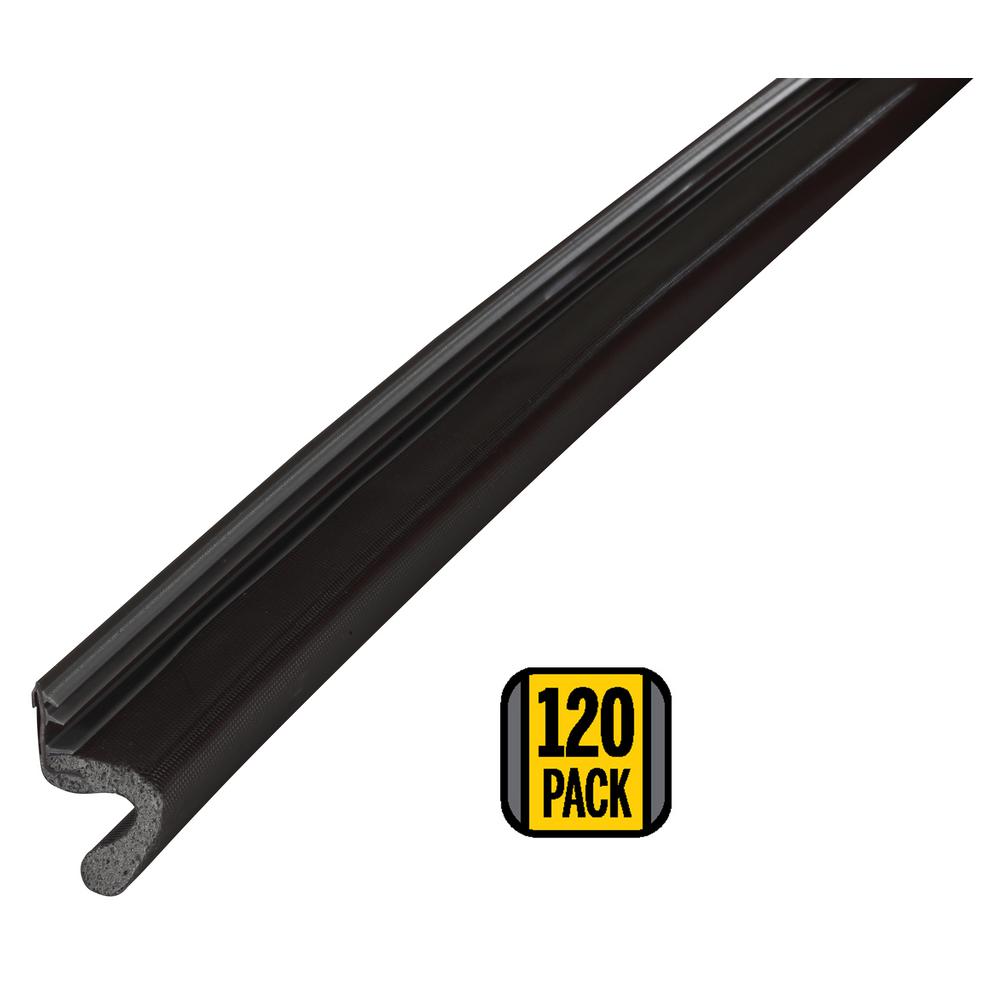 M D Building Products 1 In X 81 In Vinyl Clad Foam Replacement Weather Strips 125 Pack 44800 5618