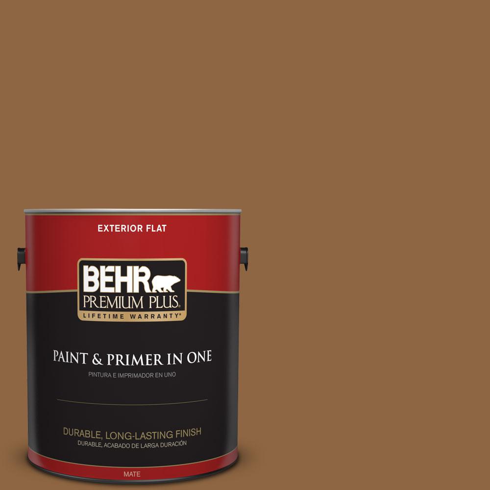 behr-premium-plus-1-gal-270f-7-english-saddle-flat-exterior-paint