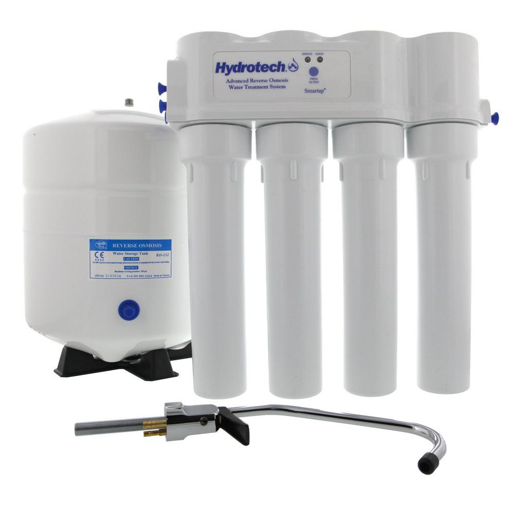 Hydrotech Reverse Osmosis System-HYDROTECH-4VTFC75G-PB - The Home Depot