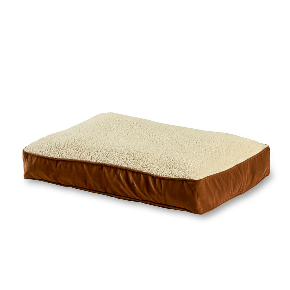 sherpa dog bed