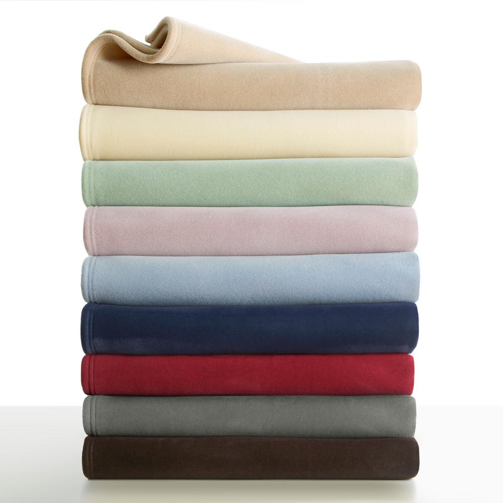 Vellux Original Wedgewood Blue Nylon King Blanket027399019703 The