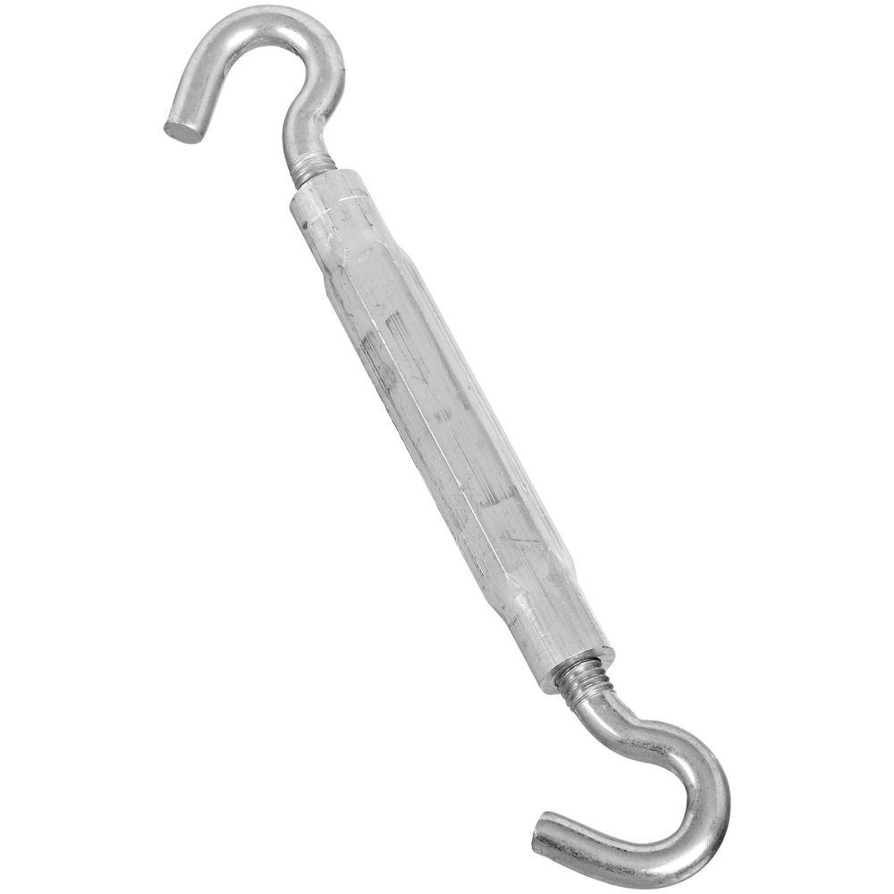 National Hardware 7/32 in. x 61/2 in. Zinc Plated Hook/Hook Turnbuckle2174BC 7/32X61/2 TBKL