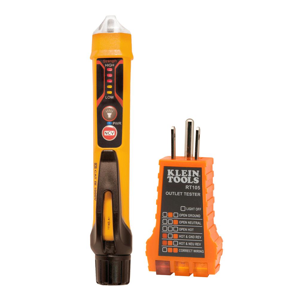 Klein Tools Non Contact Voltage Detector Electrical Test Kit