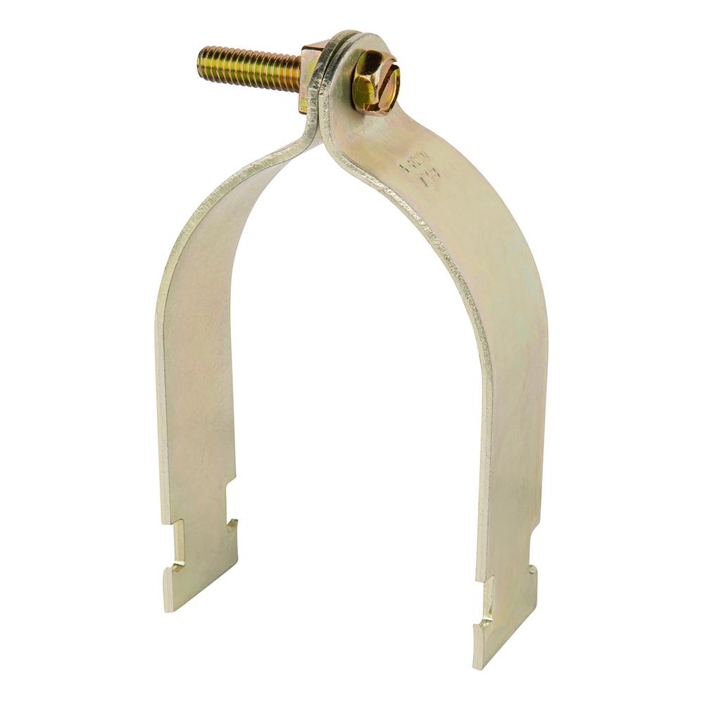 Superstrut 3 in. Pipe Strap Gold GalvanizedZ702 310 The Home Depot
