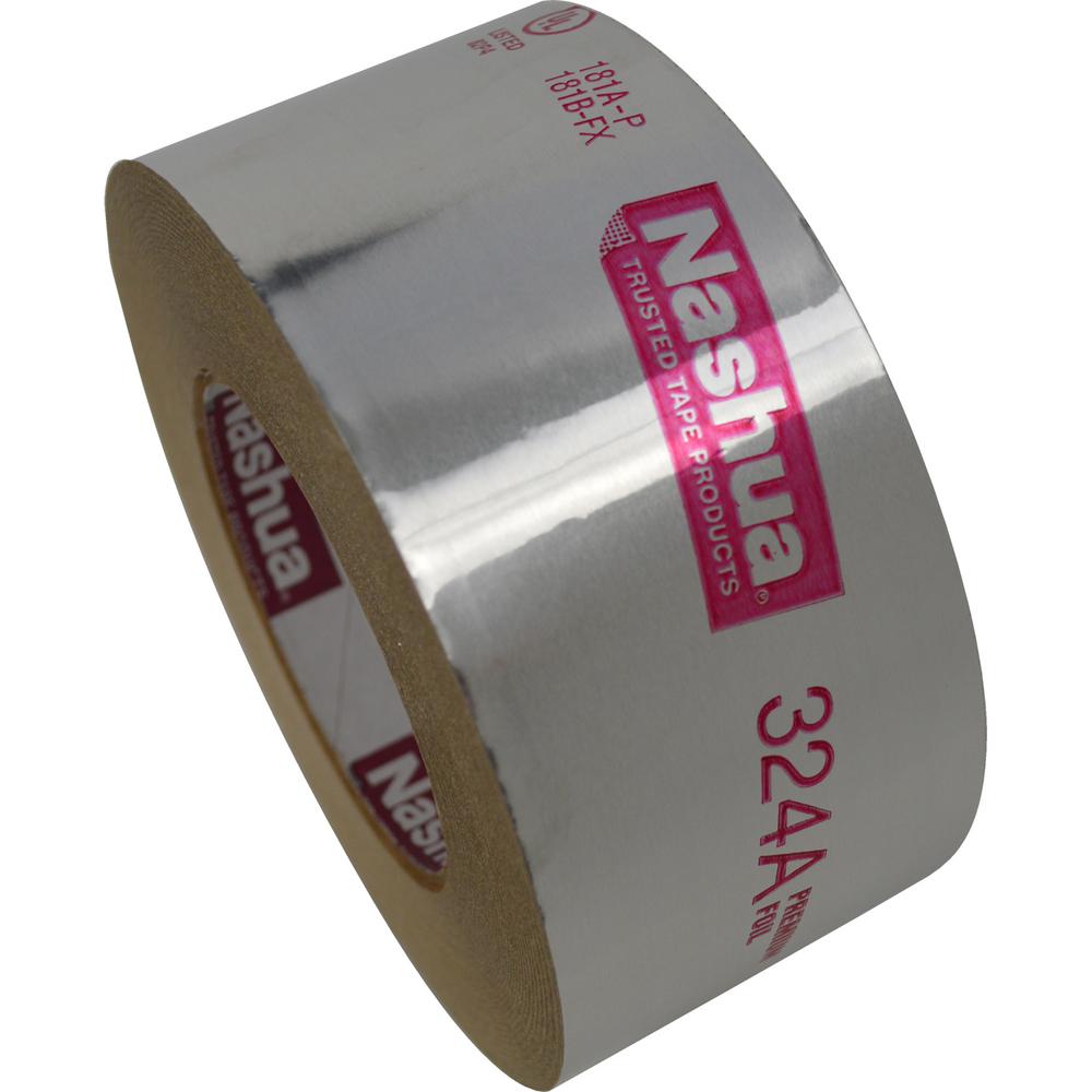 rolls NASHUA 324A 1542698 2.5/" X 60 yard HVAC Silver Foil Tape 8