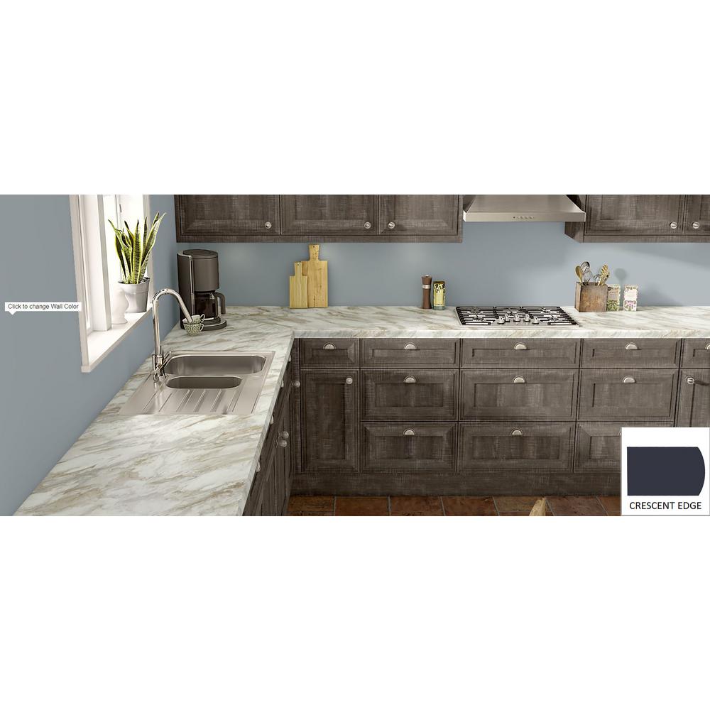 Wilsonart Drama Marble Laminate Custom Crescent Edge Ce Fe