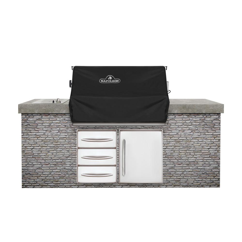Napoleon Pro 665 Built In Grill Cover 61666 The Home Depot Pro 665 Built In Grill Cover