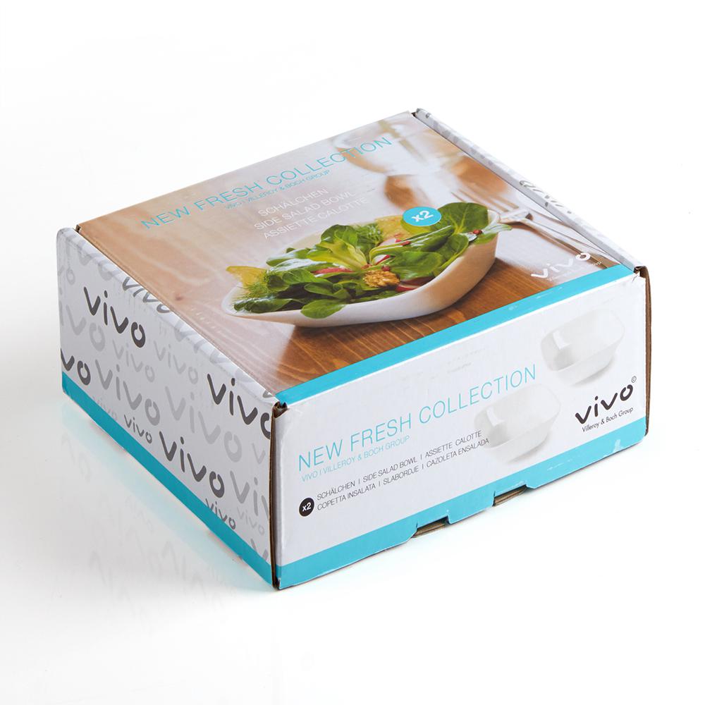 Villeroy Boch Group Vivo Fresh Collection 2 Piece White Side Villeroy Boch Group Vivo Fresh