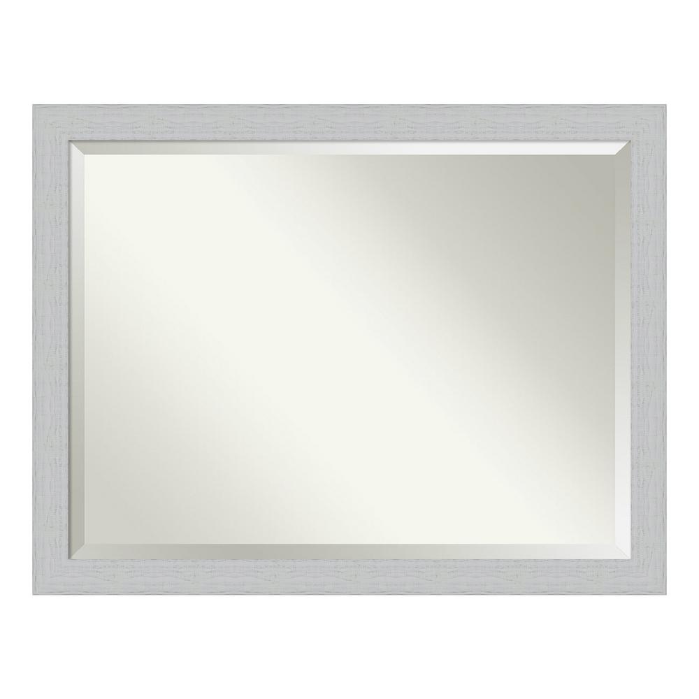 Amanti Art Shiplap White Bathroom Vanity Mirror was $374.0 now $219.91 (41.0% off)
