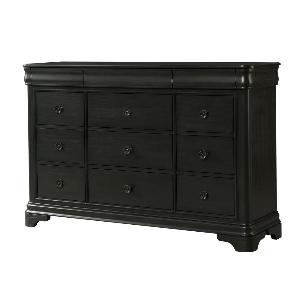 Picket House Furnishings Conley 9 Drawer Dresser In Charcoal