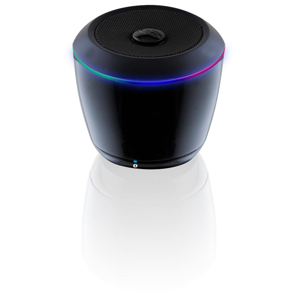 iLive Portable Bluetooth Speaker with FM Scan and LED LightsISB07B