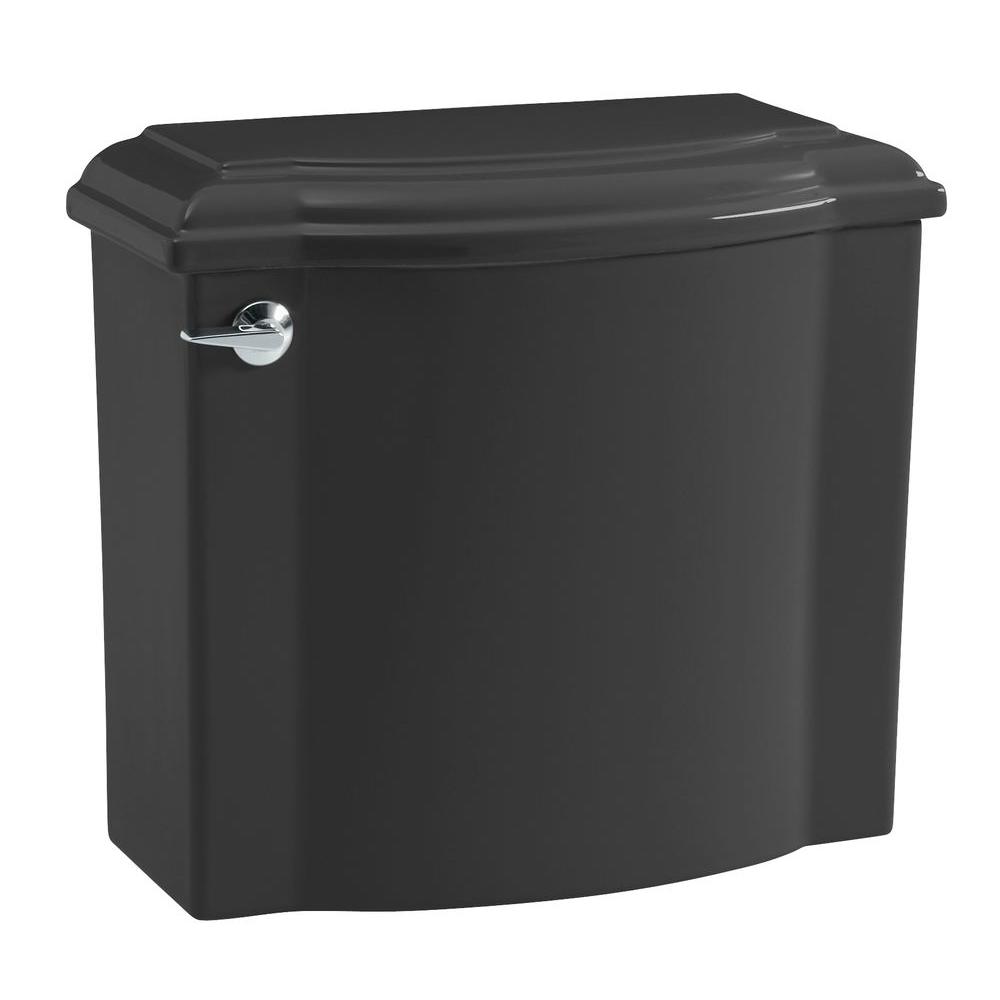 KOHLER Devonshire 1.6 GPF Toilet Tank Only in BlackK46197 The Home