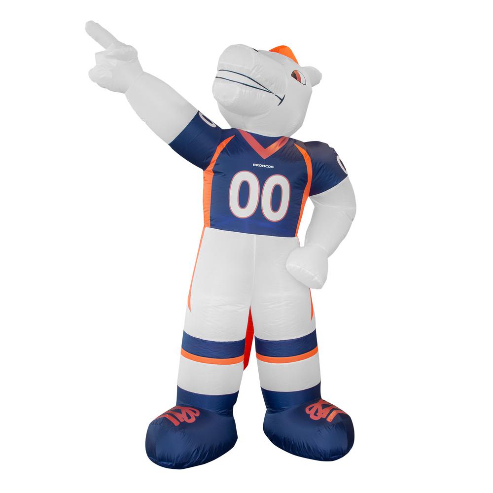 Nfl 7 Ft Denver Broncos Inflatable Mascot 526354 The Home Depot
