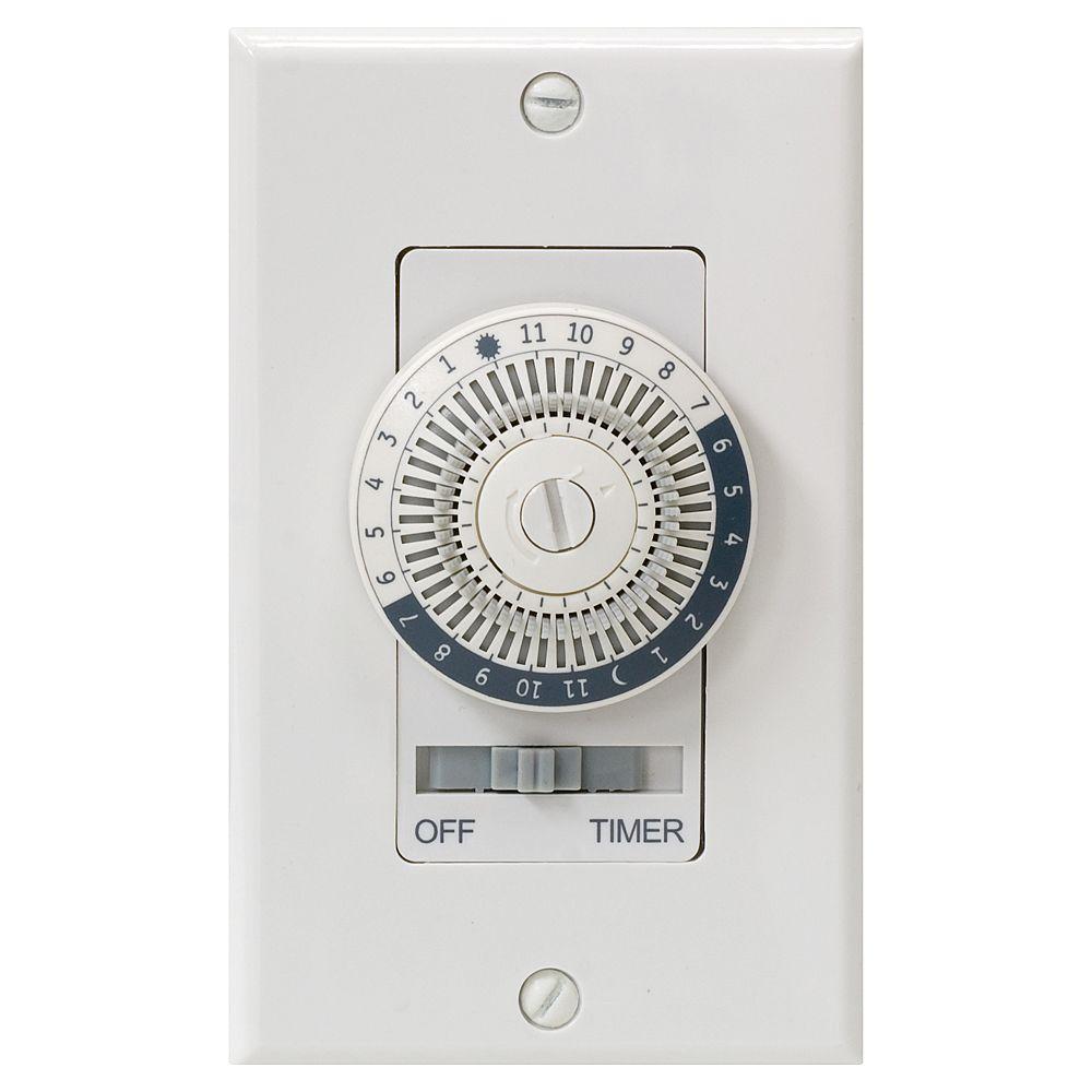 GE 24Hour InWall Basic Timer15070 The Home Depot