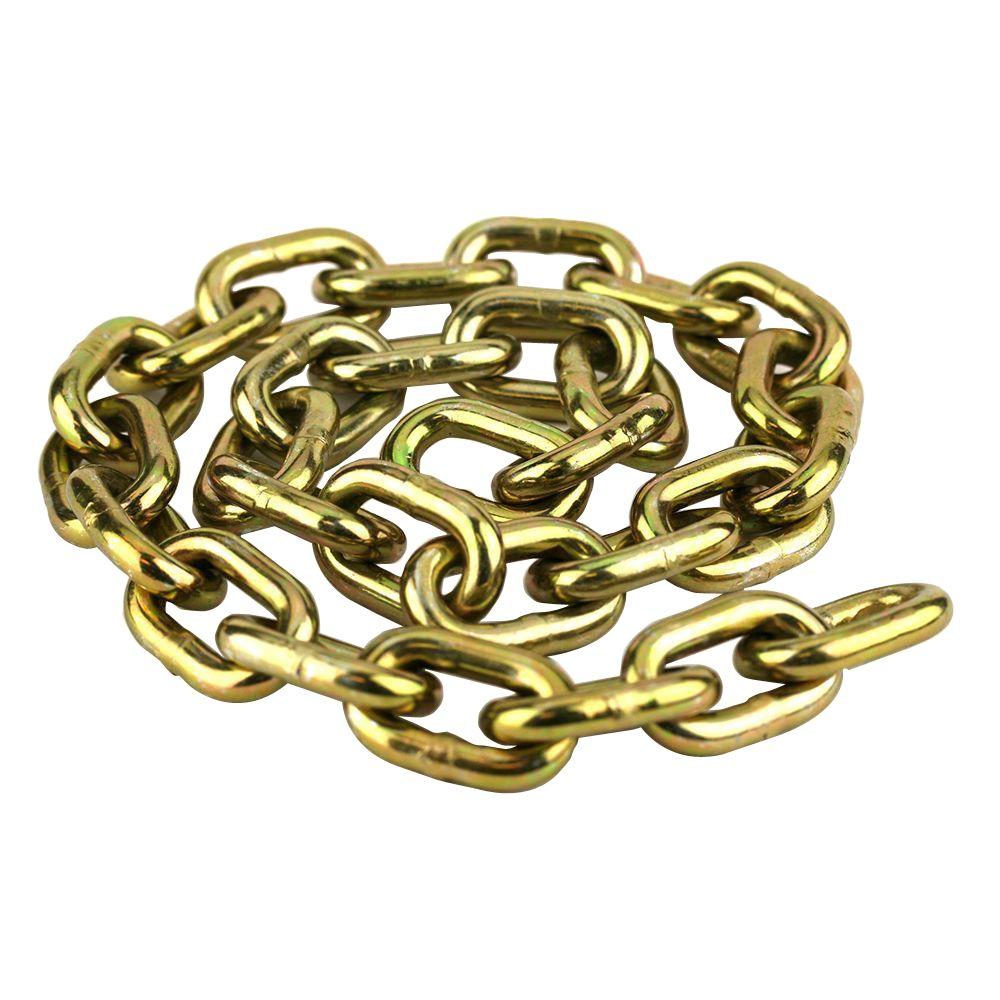 Everbilt 3/8 in. x 3 ft. Anti-Theft Security Chain-810602 - The ...