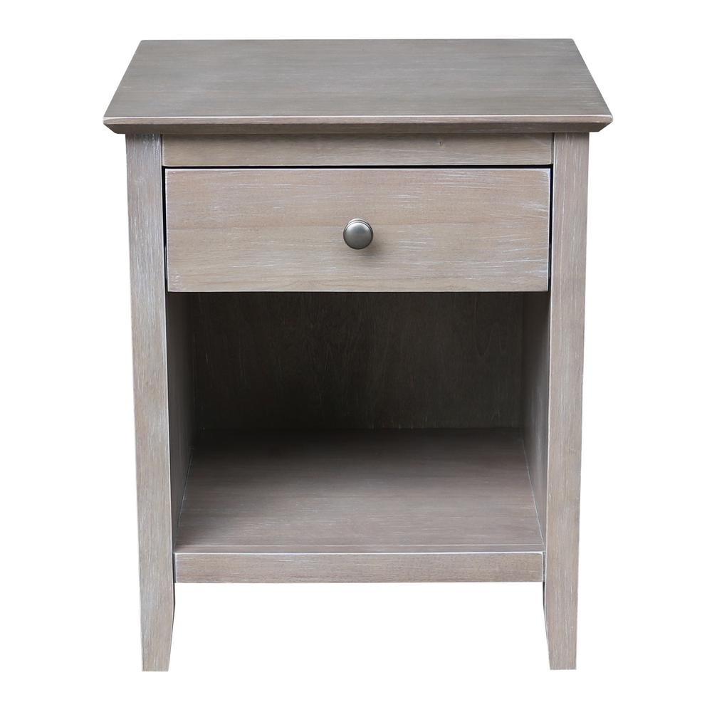 Gray Nightstands Bedroom Furniture The Home Depot