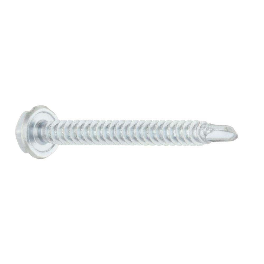 Pack of 100#10 x 1//2 Self Tapping Sheet Metal Screw JTS25