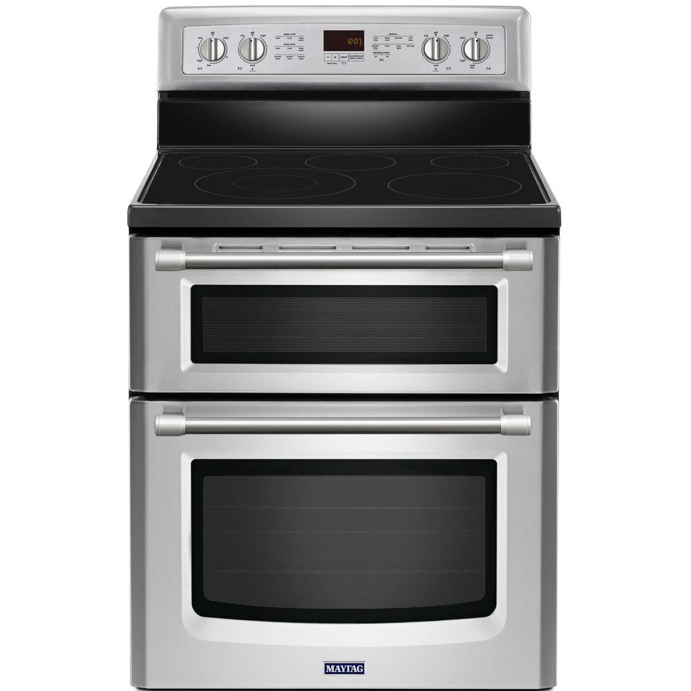 Product Comparison Page Double Oven Electric Range With Self Cleaning Convection