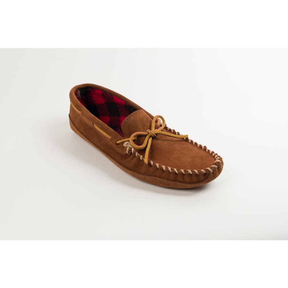 mens moccasin slippers size 11