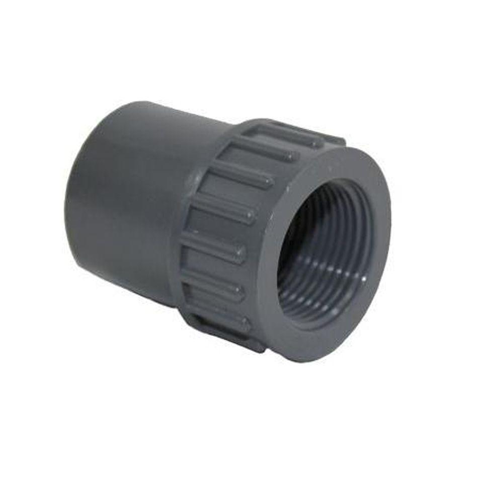 DURA 2 in. Sch. 80 PVC Slip x Slip Coupling-C829-020 - The Home Depot