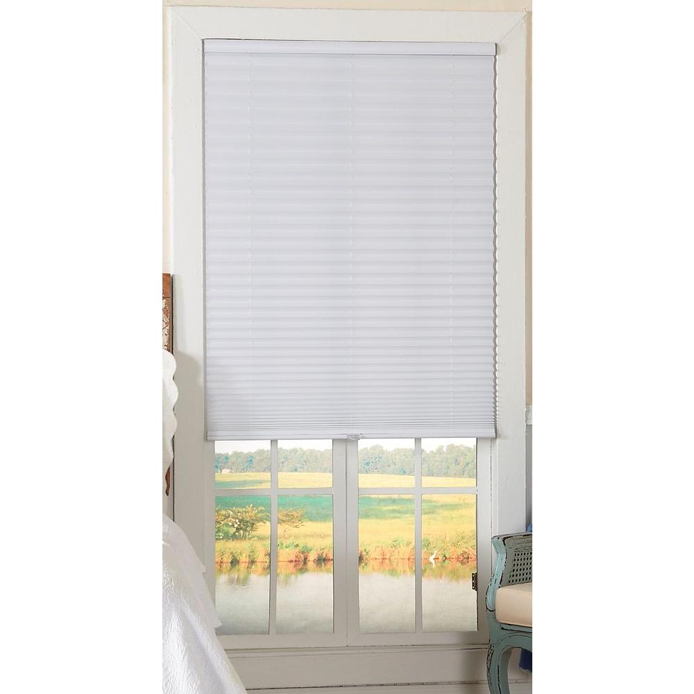 Perfect Lift Window Treatment White 1 in. Light Filtering Cordless