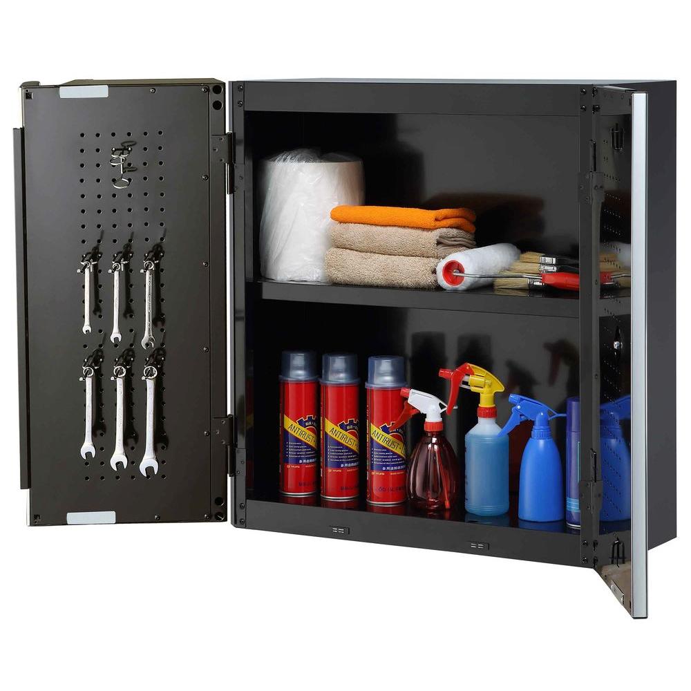 Husky 29 In H X 28 In W X 12 In D Steel Garage Wall Cabinet