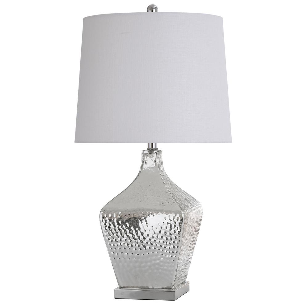 next silver table lamp