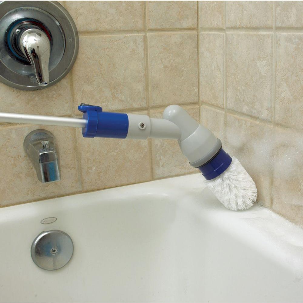 Quickie Tub N Tile Power Scrubber Brush 36 Volt Large Rotating 