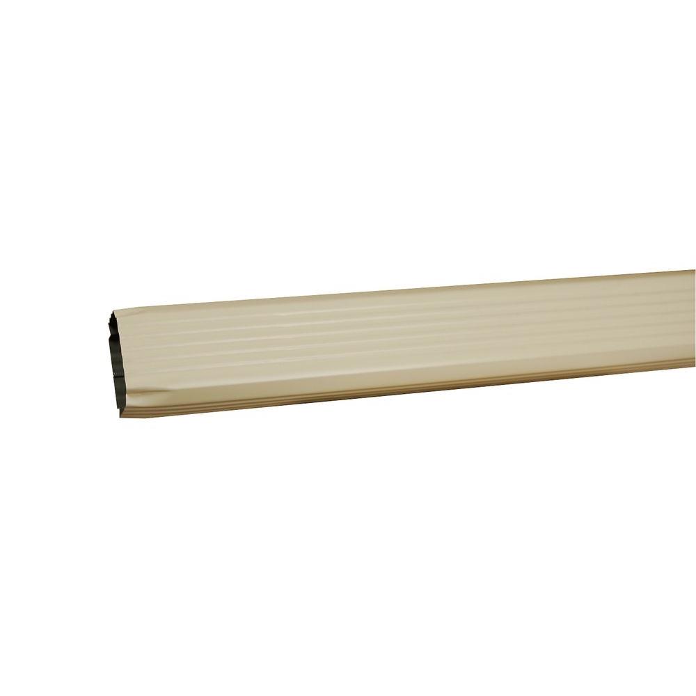 Amerimax Home Products 3 In X 4 120 Heritage Cream 3 In X 4 120 Heritage Cream Aluminum Downspout