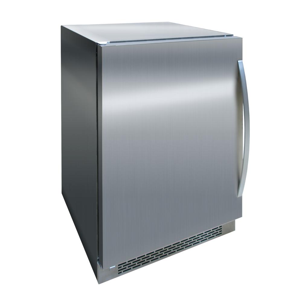 Vinotemp 5.6 cu. ft. Built-In Outdoor Refrigerator in Stainless Steel (Silver)
