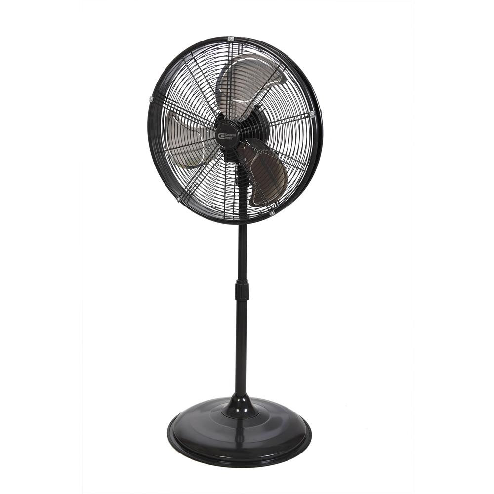 Commercial Electric Adjustable Height 20 In Shroud Oscillating 