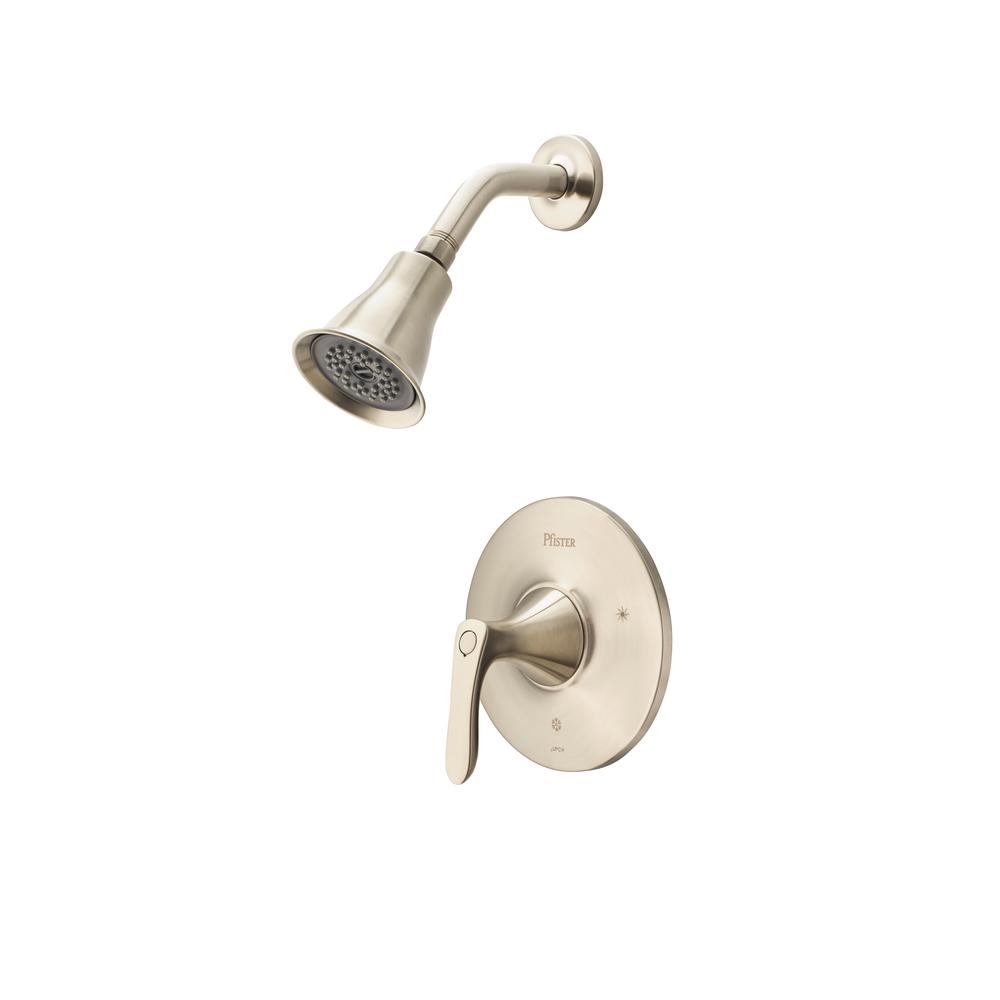Pfister Weller 1Handle Shower Faucet Trim Kit in Brushed Nickel (Valve