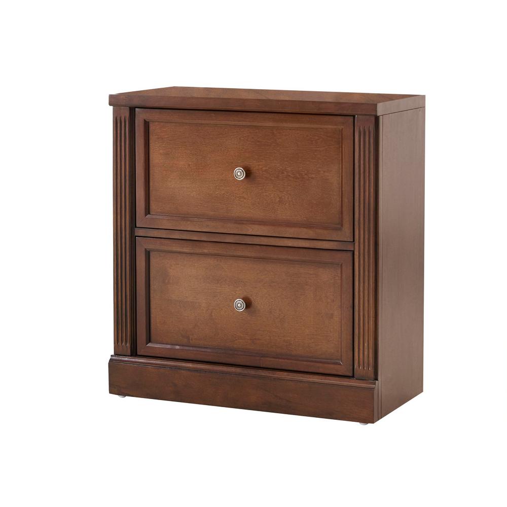 Edinburgh Espresso File Cabinet 6237 891 The Home Depot